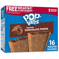 PopTarts Toaster Pastries, Frosted Chocolate Fudge, 16 Count