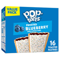 PopTarts Toaster Pastries, Frosted Blueberry, 16 Count