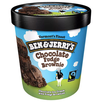 Ben & Jerry's Chocolate Fudge Brownie Ice Cream 16 oz