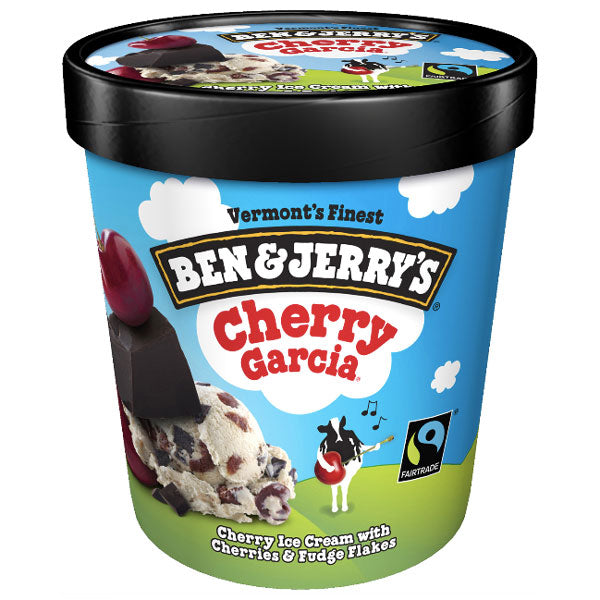 Ben & Jerry's Cherry Garcia Ice Cream 16 oz