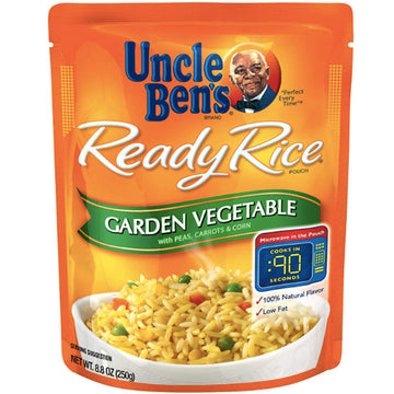 Uncle Ben's Ready Rice, Garden Vegetable, 8.8oz