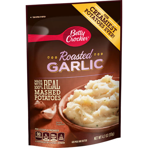 Betty Crocker Savory Roasted Garlic Potatoes, 4.7 oz