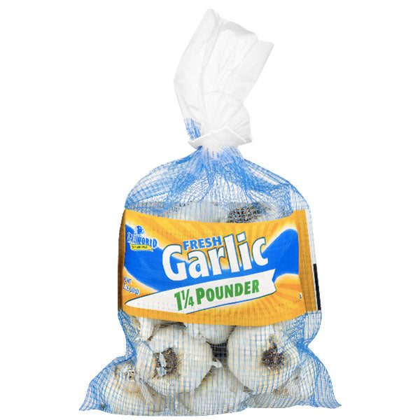 Spice World Fresh Garlic, 1.25 Lb Bag - Water Butlers