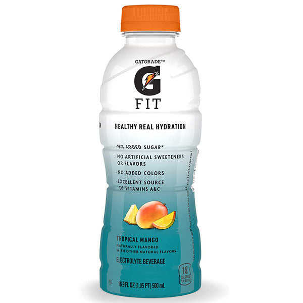 Gatorade G Fit Tropical Mango Sports Drink, 16.9 fl oz – Water Butlers