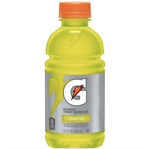 Gatorade Lemon-Lime, 12oz bottle, 12 Ct - Water Butlers