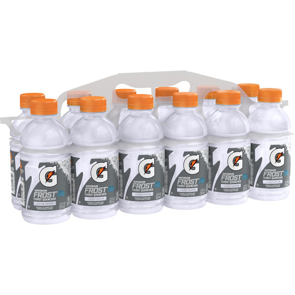 Gatorade Frost Thirst Quencher Sports Drink 12 oz Bottle 12 Ct Water Butlers