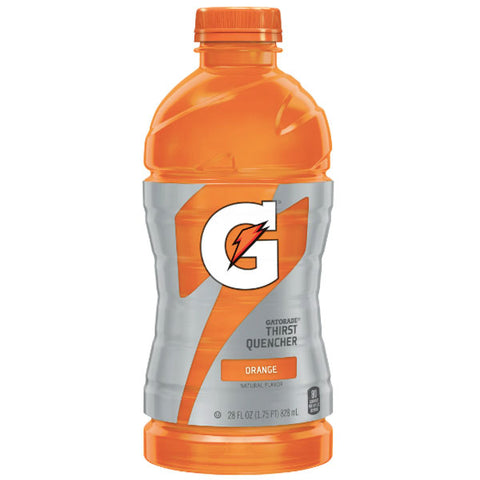 Gatorade Orange Thirst Quencher Sports Drink, 28 oz Bottle