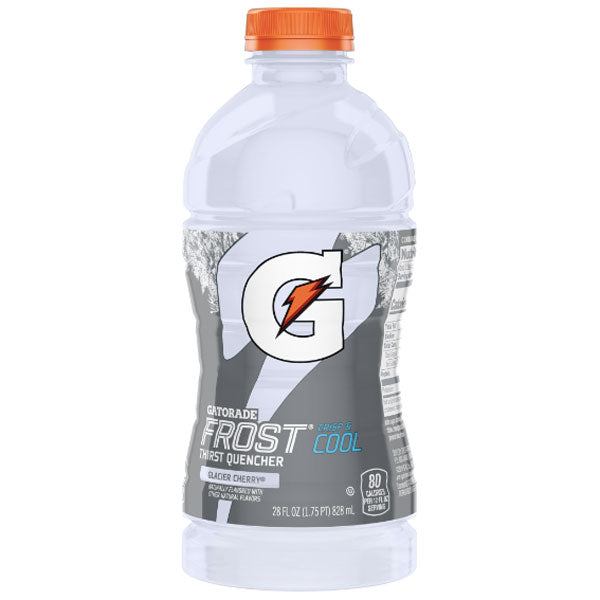 Gatorade Frost Glacier Cherry Thirst Quencher Sports Drink, 28 oz Bottle