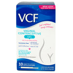 VCF Vaginal Contraceptive Pre-Filled Gel Applicators, 10 Count