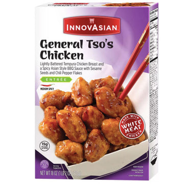 InnovAsian Frozen General Tso's Chicken, 18 oz