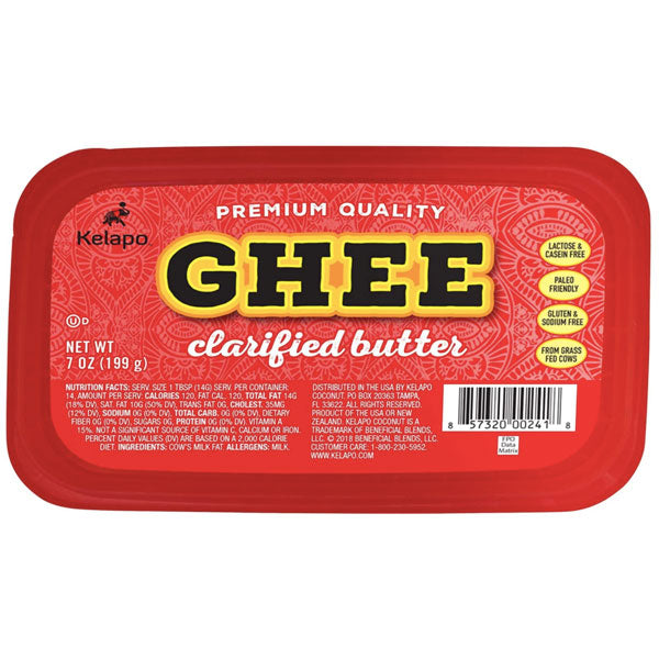 Kelapo Ghee Clarified Butter Tub, 7 oz - Water Butlers