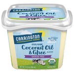 Carrington Farms Organic Coconut Oil & Ghee, Grass-Fed, 12 oz - Water Butlers
