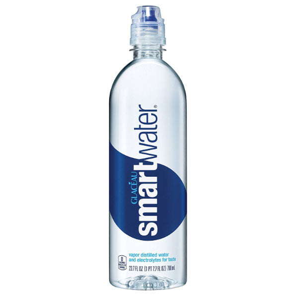 Smartwater Vapor Distilled Premium Water Bottle, 700 ml - Water Butlers