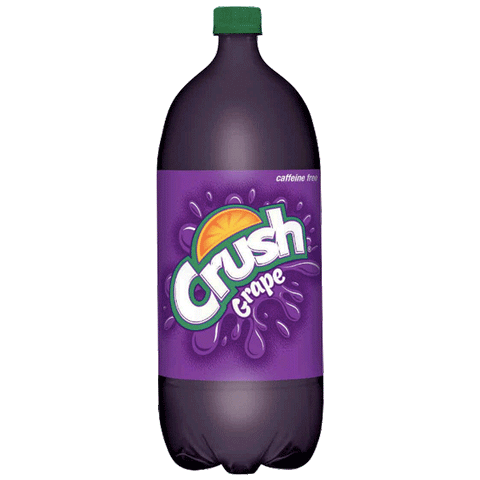 Crush Grape Caffeine-Free Soda, 2 L - Water Butlers