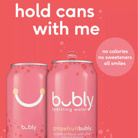 bubly Grapefruit Sparkling Water 12 fl oz, 8 Ct - Water Butlers