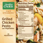 Healthy Choice Grilled Chicken Pesto with Vegetables, 9.9 oz - Water Butlers