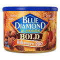 Blue Diamond Almonds, Bold Habaneros BBQ, 6 oz