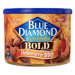 Blue Diamond Almonds, Bold Habaneros BBQ, 6 oz - Water Butlers