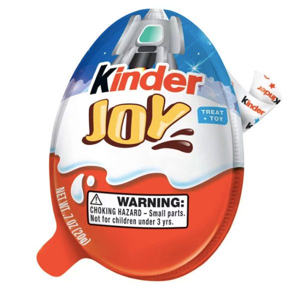 Kinder JOY Eggs Individually Wrapped Chocolate Candy Egg With Toys In Water Butlers