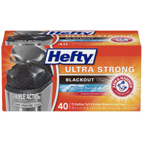  Hefty Ultra Strong Black out Scent Free 50 Ct. 13