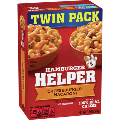 Hamburger Helper, Cheeseburger Macaroni, 13.6 oz