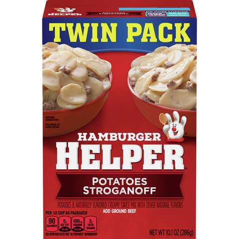 Hamburger Helper Potato Stroganoff Twin Pack, 10.1 oz