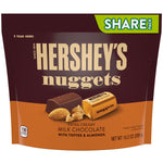 Hershey's Nuggets Milk Chocolate with Toffee Almonds, Share Size, 10.2 oz