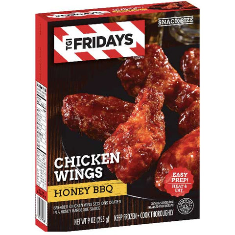 TGI Fridays Honey BBQ Chicken Wings, 9 oz - Water Butlers