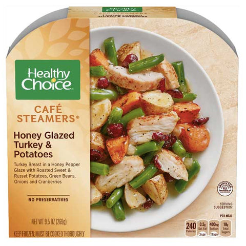 Healthy Choice Honey Glazed Turkey & Potatoes, 9.5 oz - Water Butlers