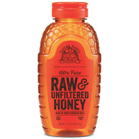 Nature Nate’s 100% Pure Raw & Unfiltered Honey, 16 oz - Water Butlers