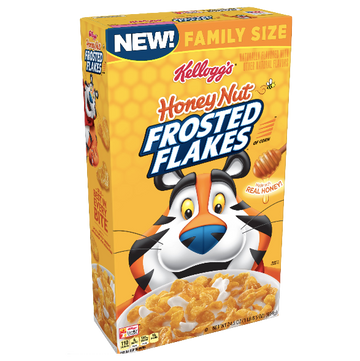 Kellogg's Honey Nut Frosted Flakes Family Size 24.5 oz