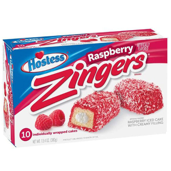 Hostess Raspberry Zingers, 10 Count