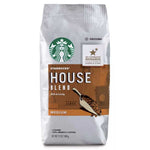 Starbucks House Blend Medium Roast Ground Coffee, 12 oz - Water Butlers