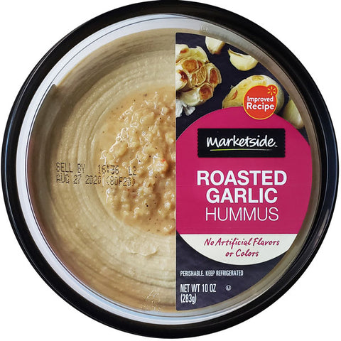 Marketside Roasted Garlic Hummus, 10 oz