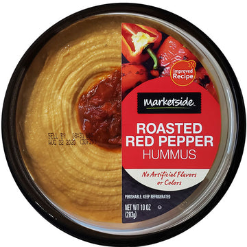Marketside Roasted Red Pepper Hummus, 10 oz
