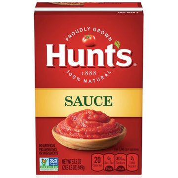 Hunt's Tomato Sauce, 33.5 oz