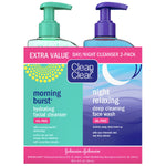 Clean & Clear Hydrating Day & Night Cleanser, 16 oz - 2 pack - Water Butlers