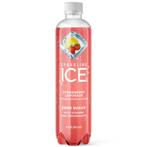 Sparkling Ice Sparkling Water, Strawberry Lemonade, 17 Fl Oz