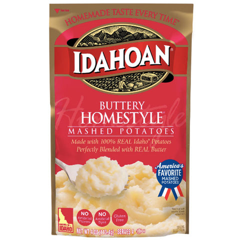 Idahoan Buttery Homestyle® Mashed Potatoes, 4 oz Pouch