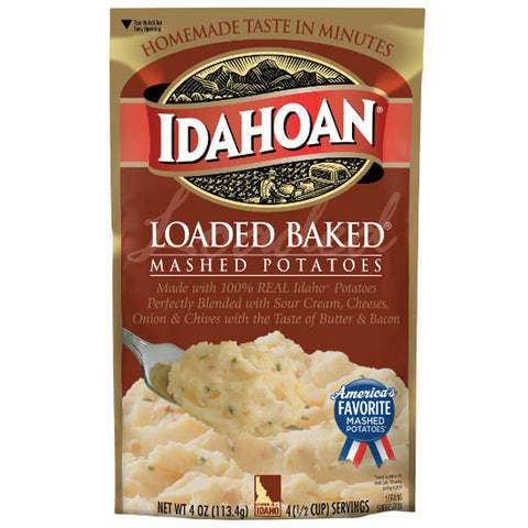 Idahoan Loaded Baked® Mashed Potatoes, 4 oz Pouch