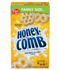 Post Honeycomb Breakfast Cereal, Made with Real Honey, Family Size, 19 oz