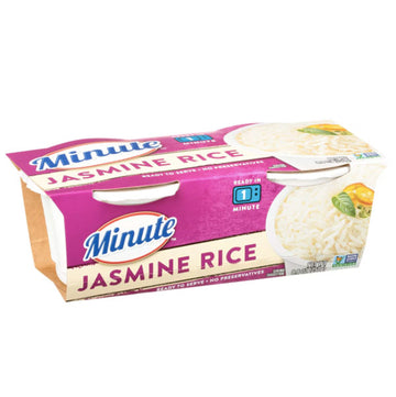 Minute Microwaveable Jasmine Rice 8.8oz, 2 Ct