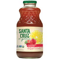Santa Cruz Organic Strawberry Lemonade, 32 Oz