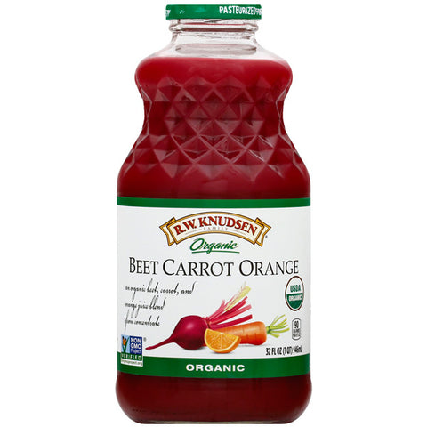 R.W. Knudsen Family Organic Beet Carrot Orange Juice, 32 fl oz.