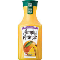 Simply Orange Juice with Pineapple, 52 fl oz