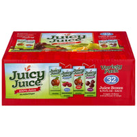 Juicy Juice 100% Juice, 6.75 Fl. Oz., Variety Pack, 32 Count