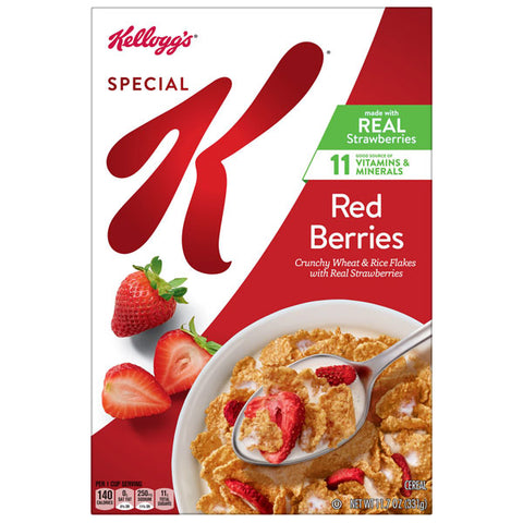 Kellogg's Special K Breakfast Cereal, Red Berries, 11.7 Oz,