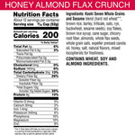 Kashi GO Breakfast Cereal, Excellent Source of Fiber, Honey Almond Flax Crunch, Value Size, 22.2 oz