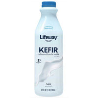 Lifeway Kefir, Plain Low Fat Smoothie 1%, 32 oz - Water Butlers