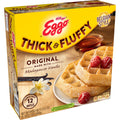 Kellogg's Eggo, Thick and Fluffy, Frozen Waffles, Original, Family Pack, 12 Ct
